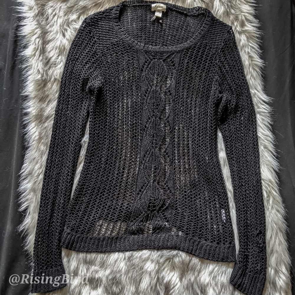 Black Knitted Shirt - Dynamite